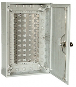 6437 1 020-21 KRONECTION BOX III на 100 пар, дверь с цилиндрическим замком