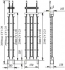 Стойка универсальная 1-рядная СУ1/20-С1-СК 740пар LSA-PROFIL